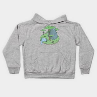 Serene Scenery Kids Hoodie